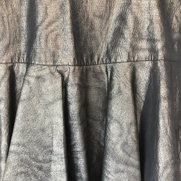 ALFRED SUNG | Vintage Satiny Deep Green Alfred Sung Flouncy Swing Skirt Size 8 - Picture 6 of 13